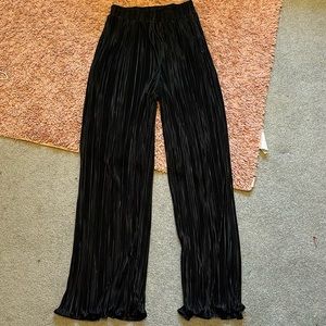 Black Flowy Pants